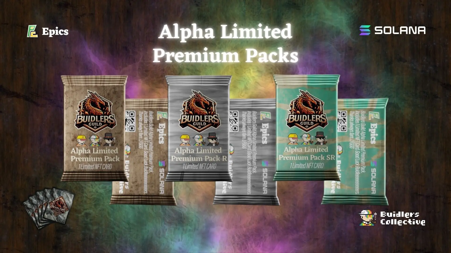 Buidlers Guild Alpha Limited Premium Packの特別キャンペーン