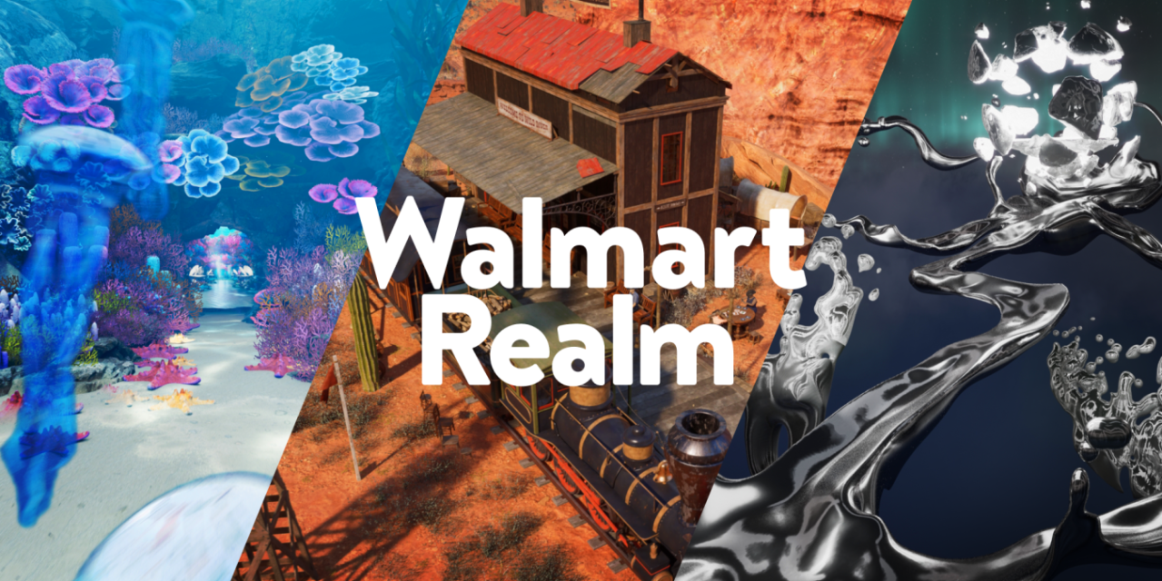 Walmartの新しい3D eコマースプラットフォーム「Realm」