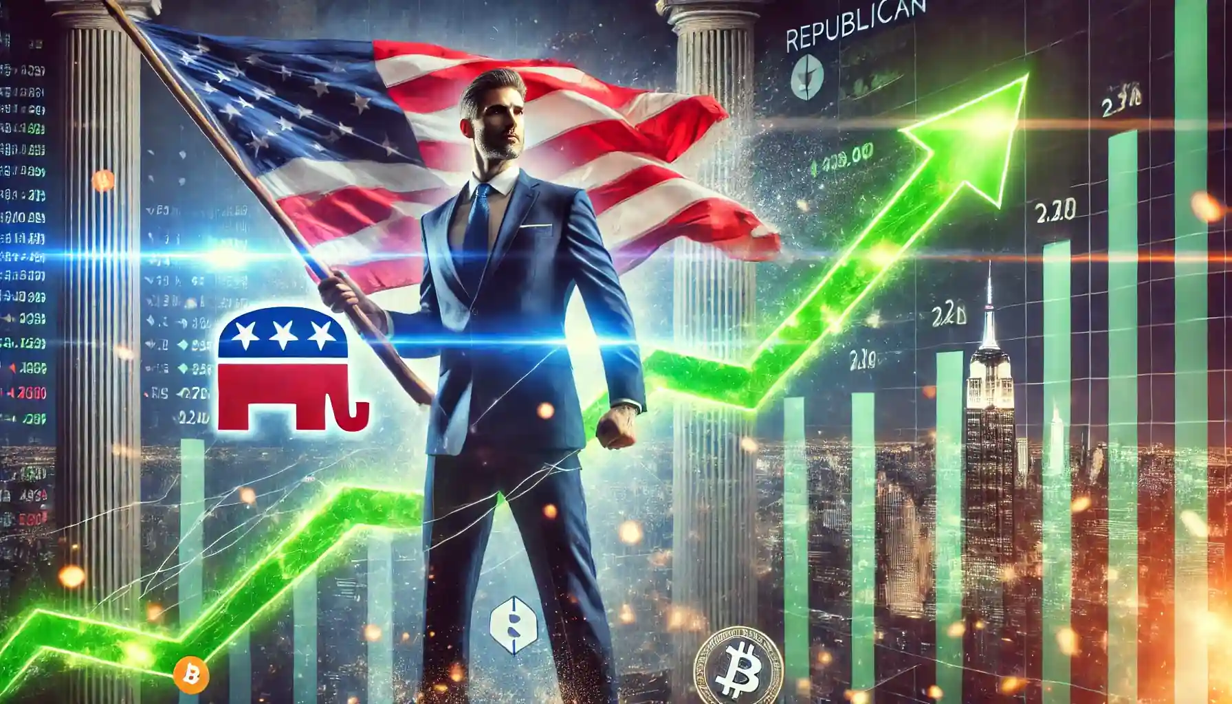 共和党の勝利が暗号通貨の急増を引き起こす可能性