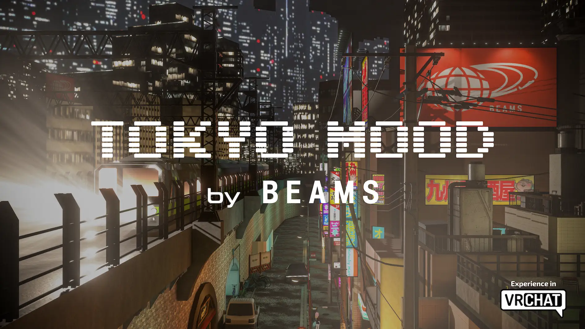 BEAMSのバーチャルワールド「Tokyo Mood by BEAMS」がVRChatに登場