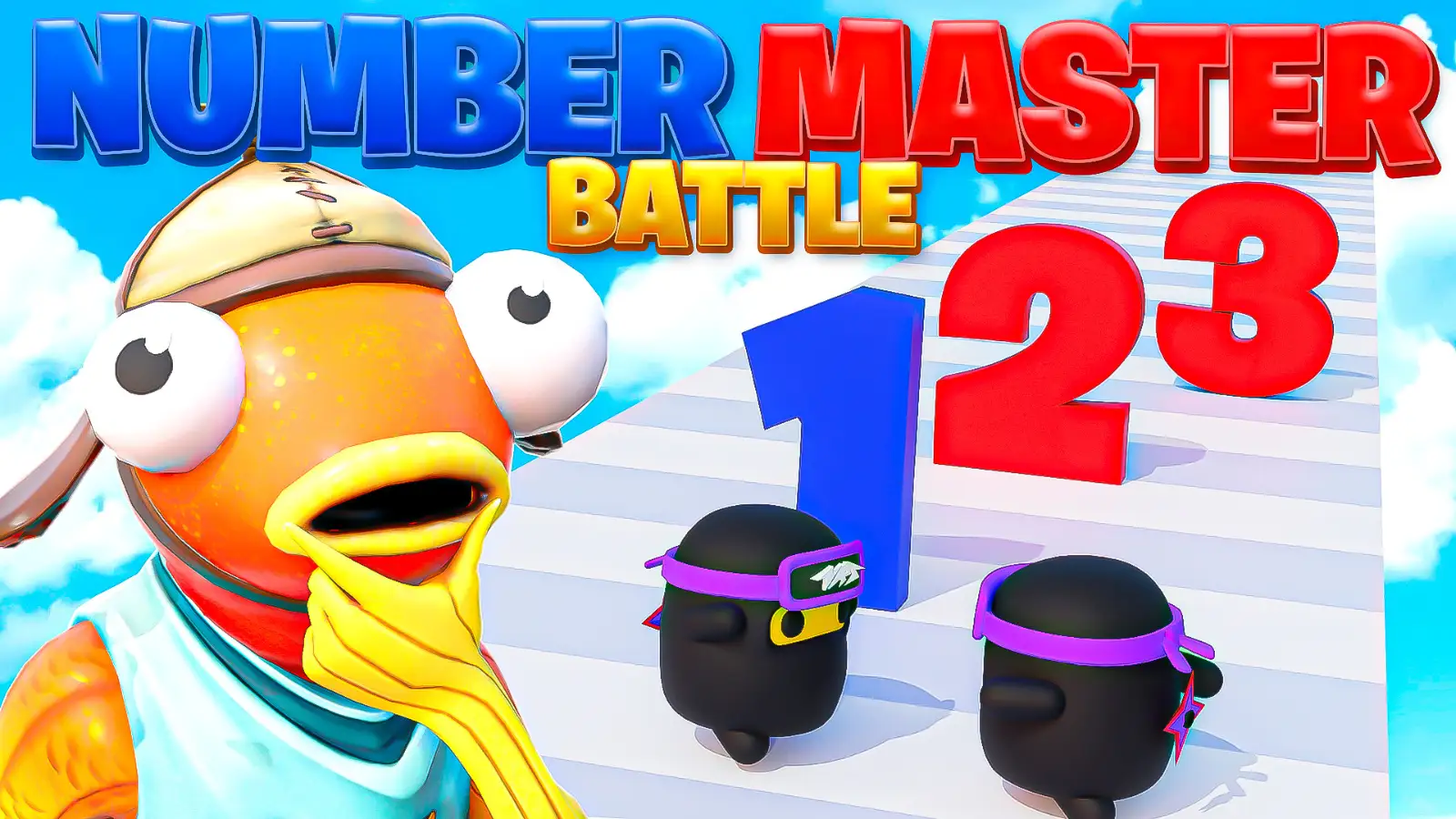 「Number Master Battle!」がFortnite内で対戦型ゲームを公開