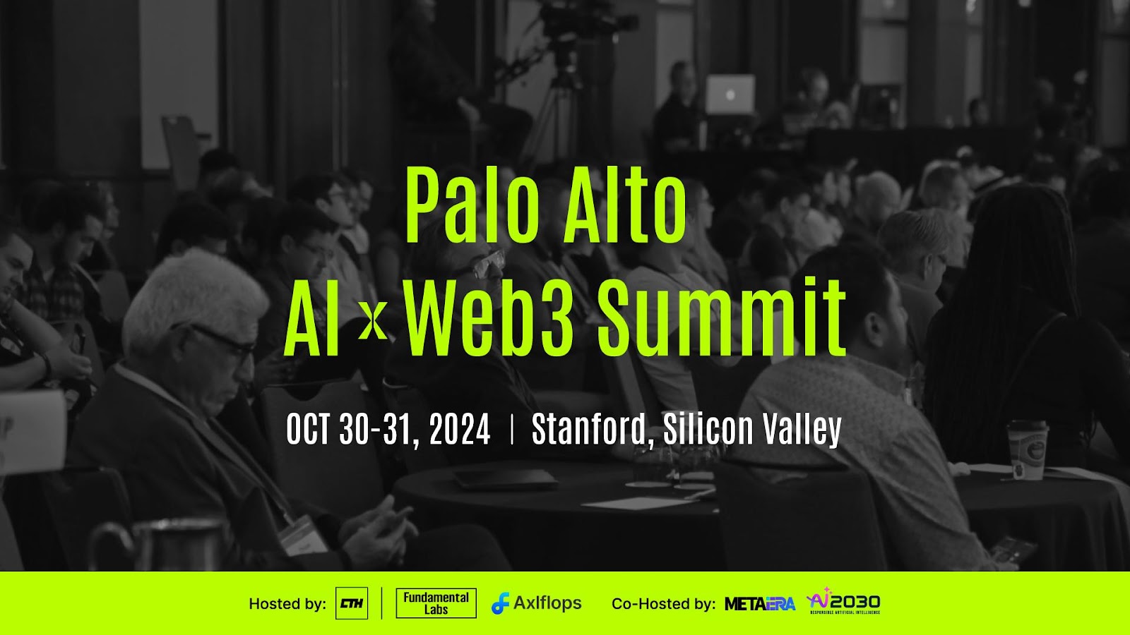 Palo Alto AI x Web3 Summit: スタンフォード大学でのデビュー