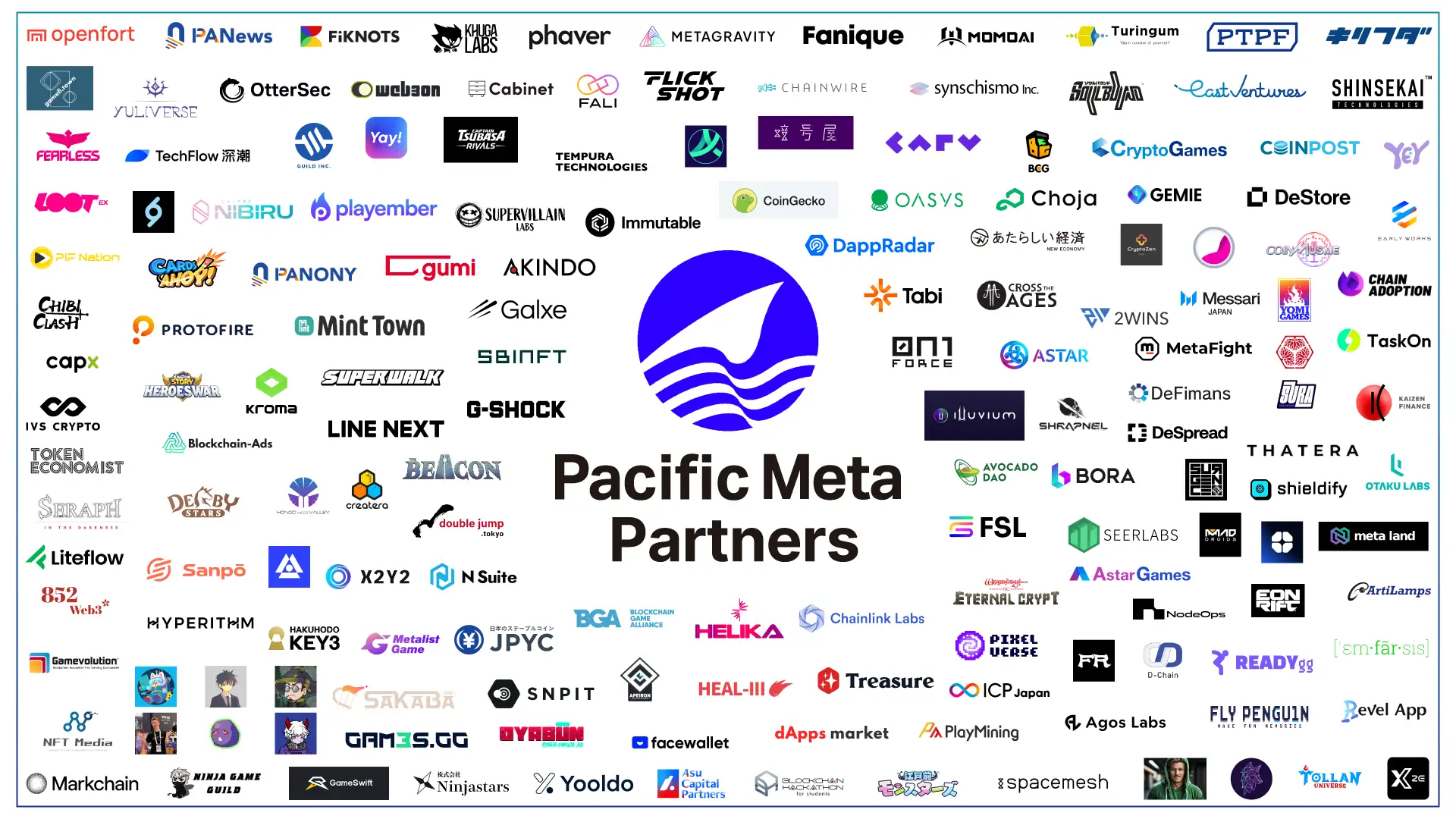 Pacific Meta、Web3プロジェクトの海外展開を支援する「Pacific Meta Partners」をリリース